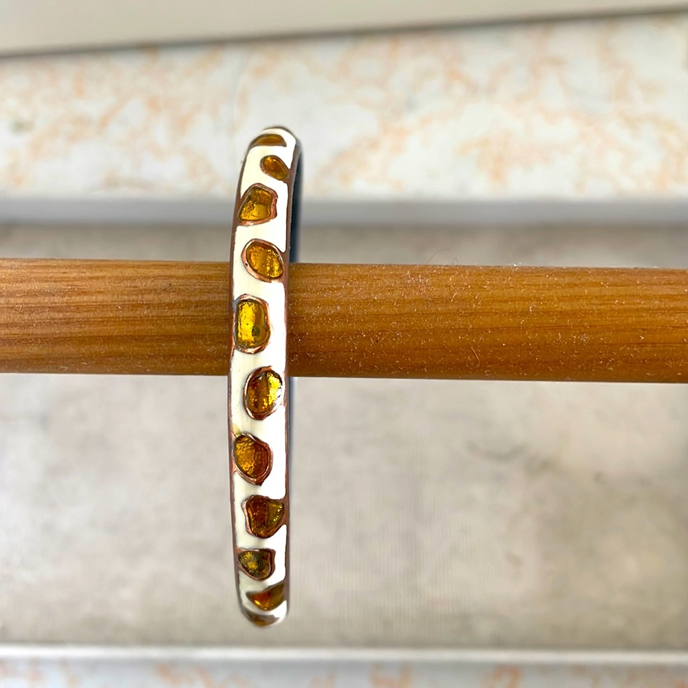 Giraffe bangle bracelet